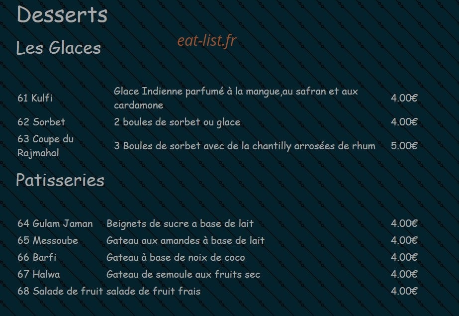 Kohi Noor — carte page 9