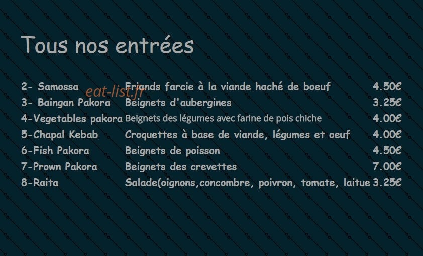 Kohi Noor — carte page 1