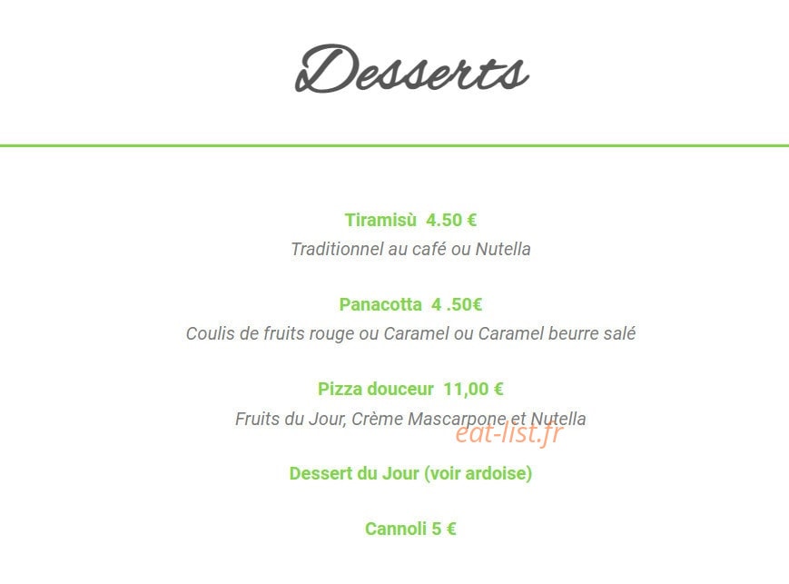 La Baronne — carte page 7