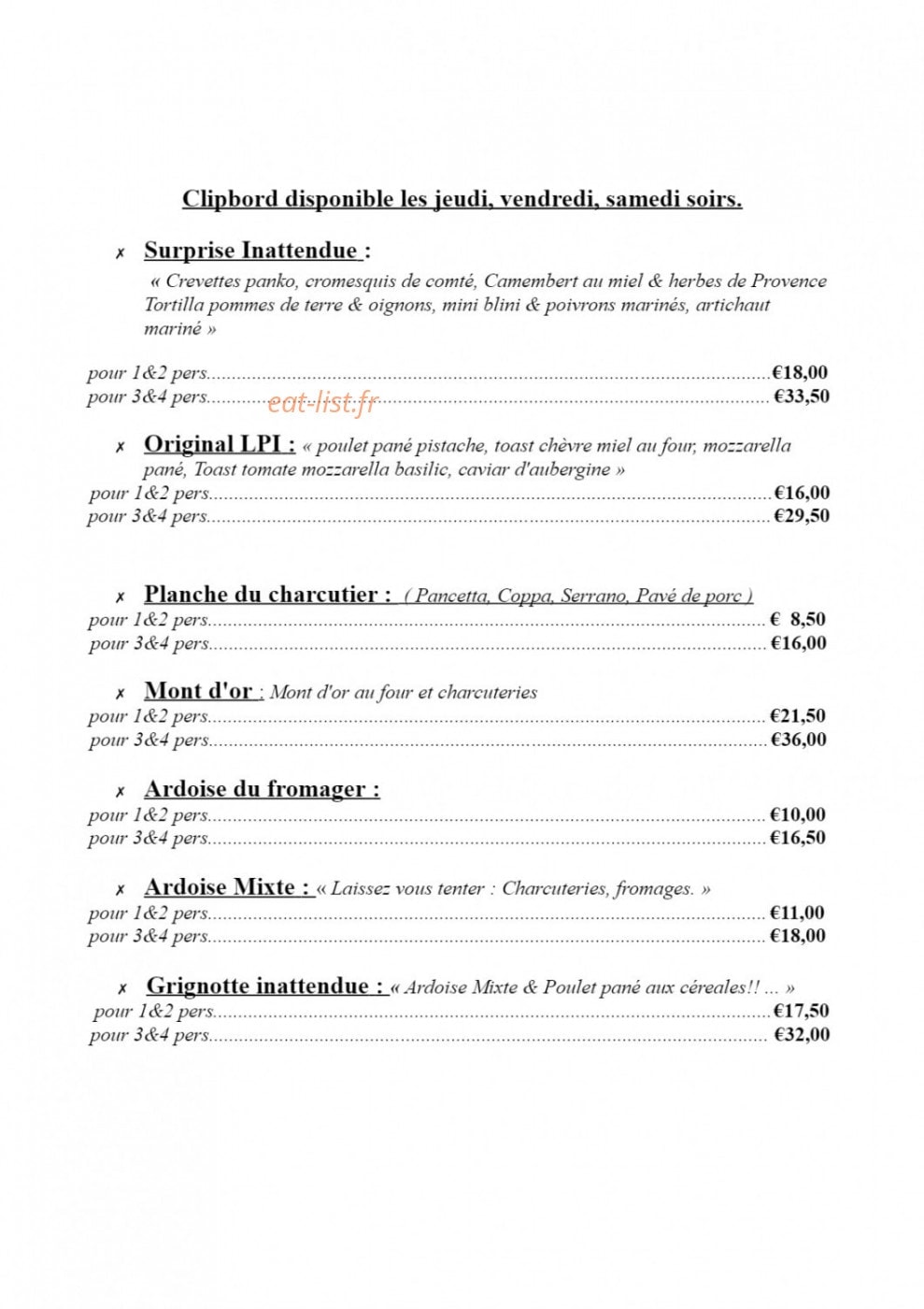 La parenthèse inattendue — carte page 5