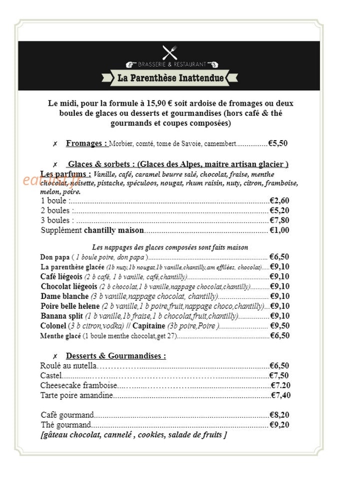 La parenthèse inattendue — carte page 2