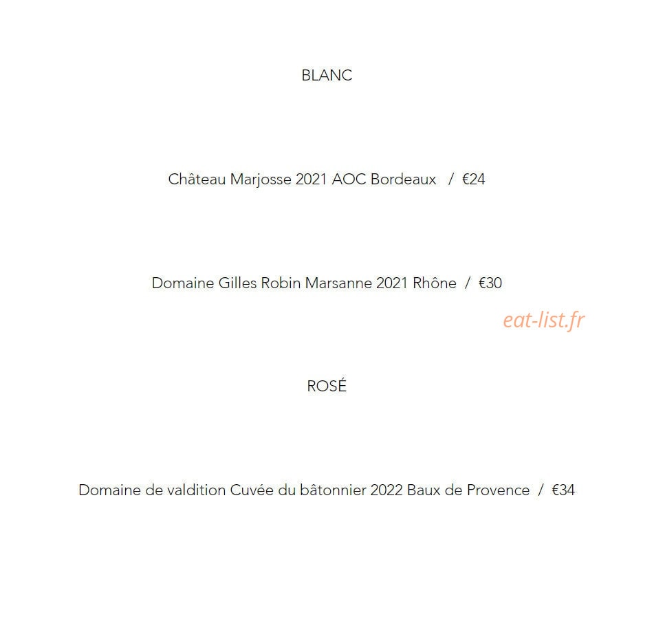 Le Delicatessen — carte page 4