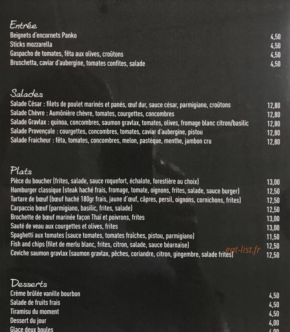 Le Marigny — carte page 1