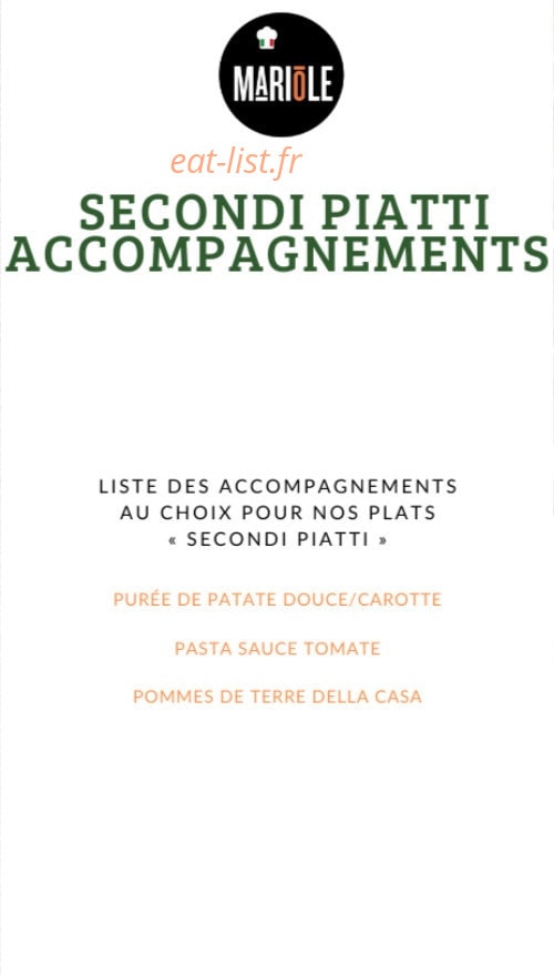 Le Mariole — carte page 6