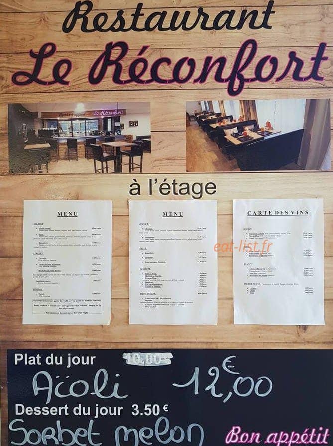 Le Reconfort A Salon De Provence Menu Et Photos