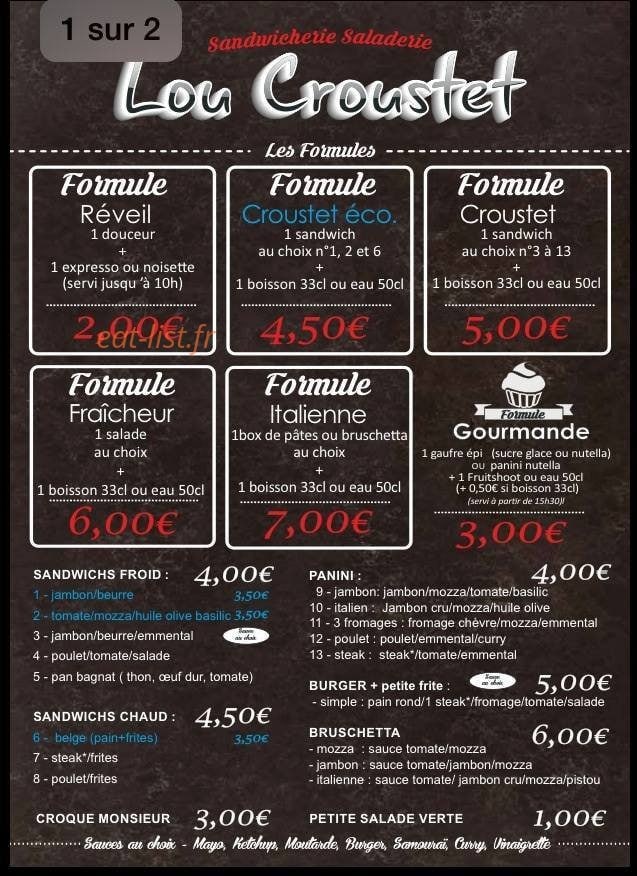 Lou croustet — carte page 2