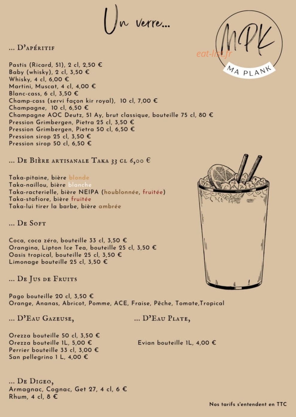 Ma PlanK — carte page 2