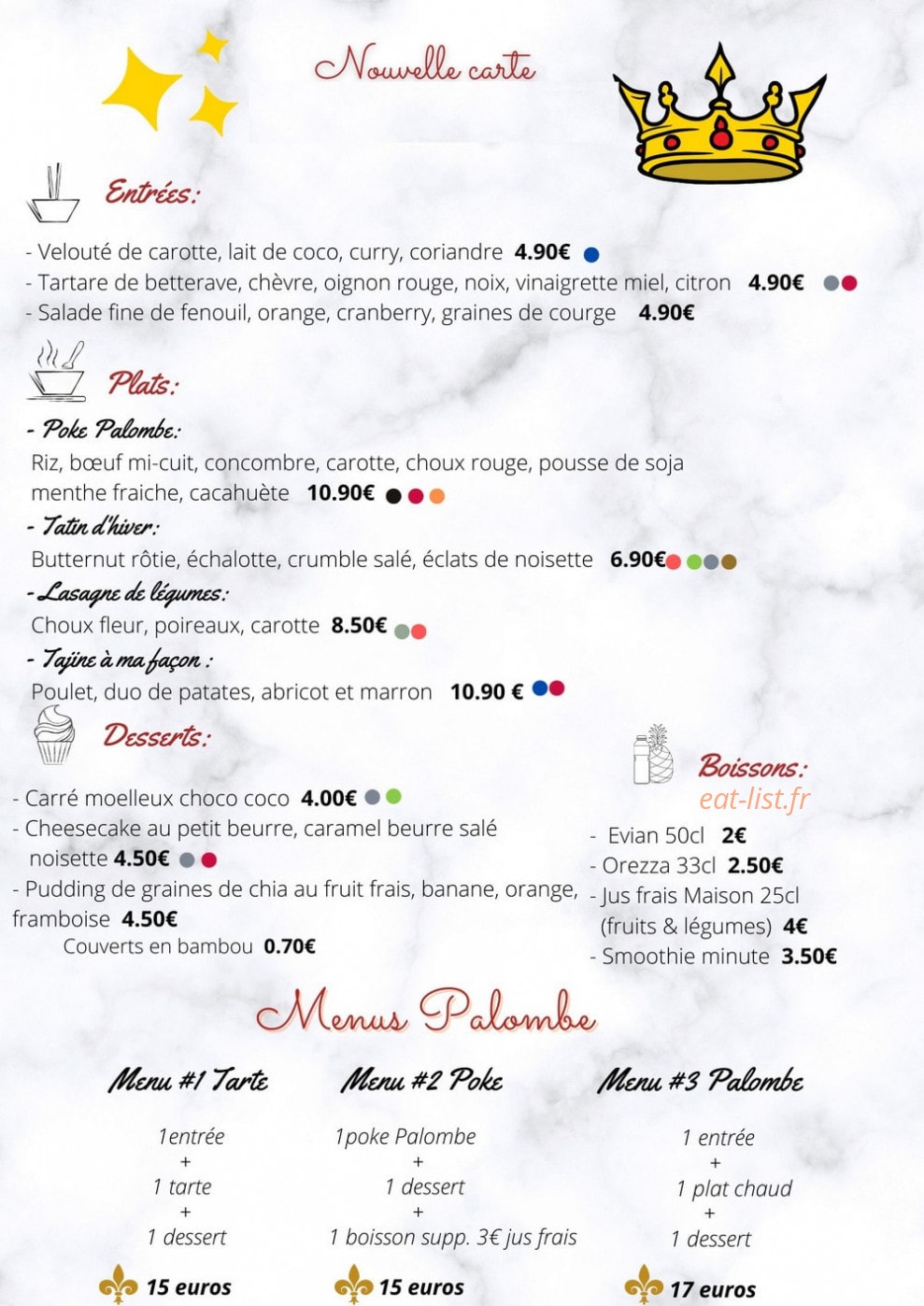 Maison Palombe — carte page 1