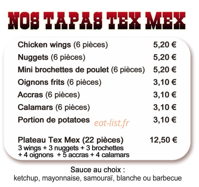 Mike's Pizza — carte page 3