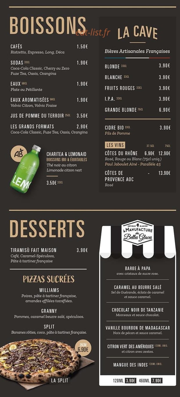 Pizza Cosy — carte page 5