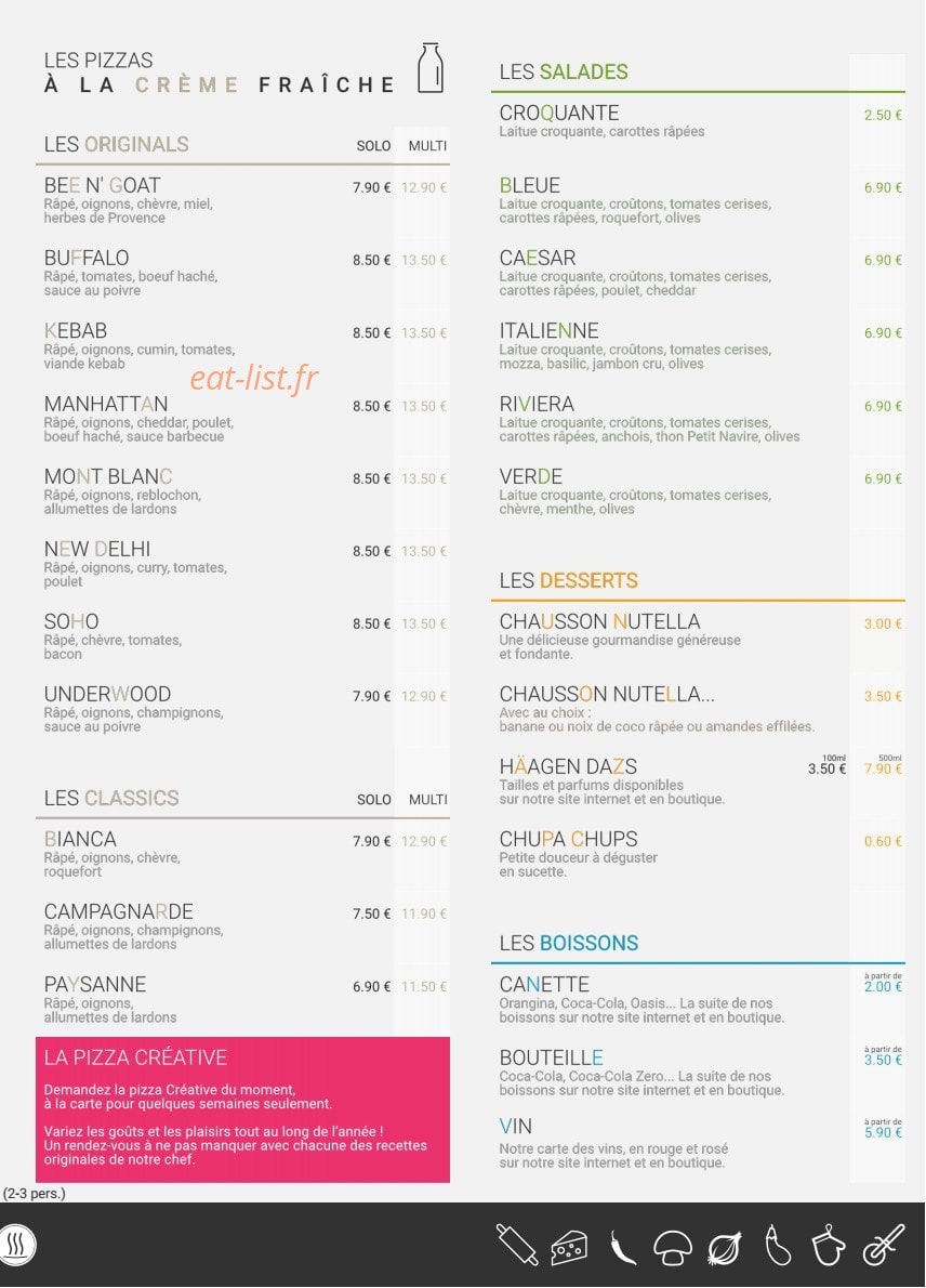 PizzAp — carte page 3