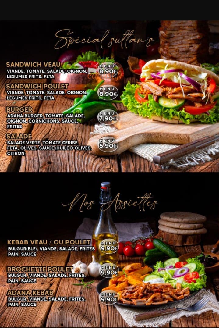 The Sultan's Corner — carte page 3
