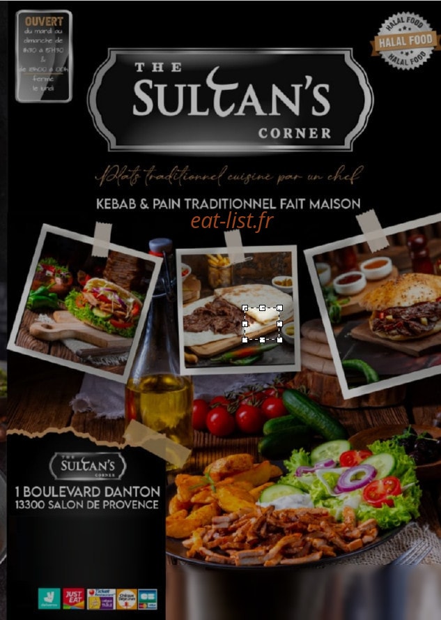 The Sultan's Corner — carte page 1