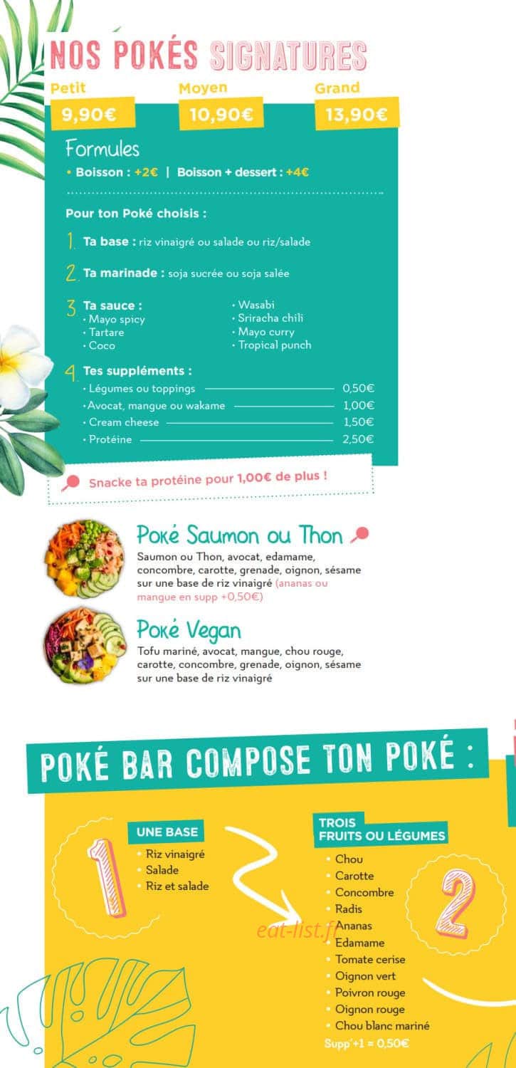 Toasty Poke — carte page 1