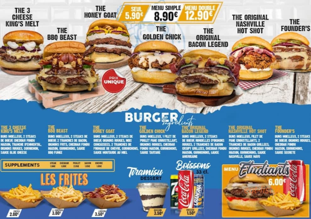 Tummy Buddy's — carte page 1