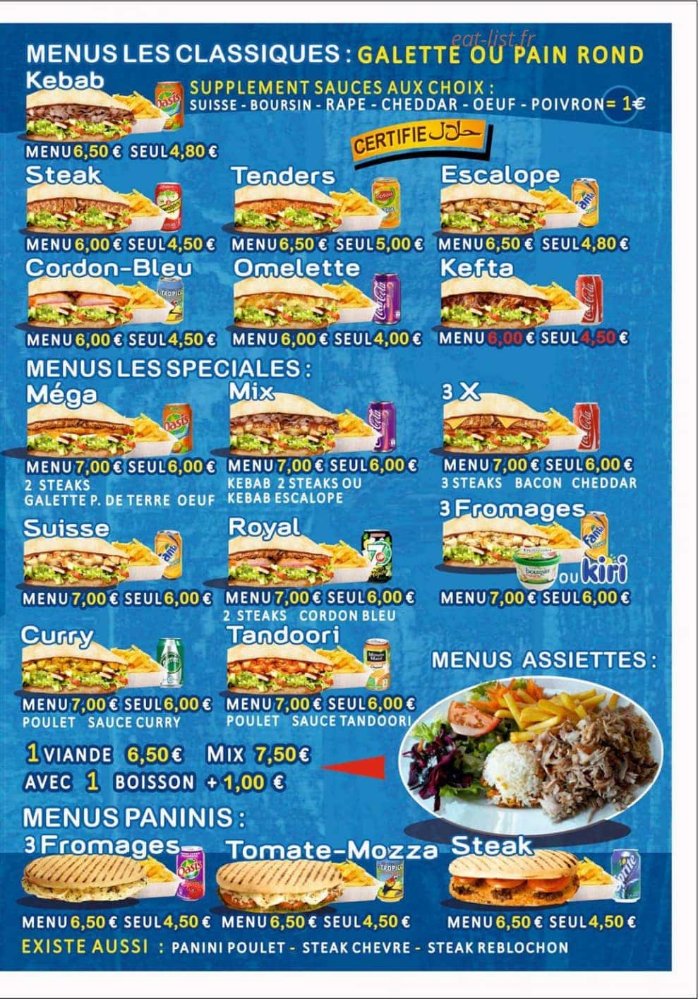 Big Up — carte page 3