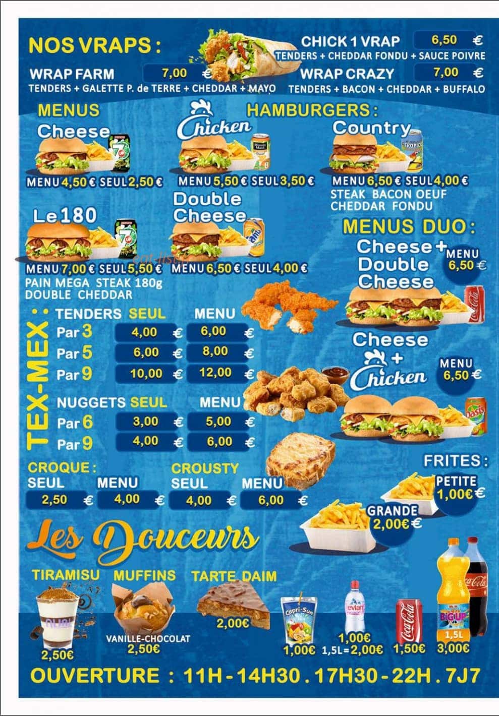 Big Up — carte page 4