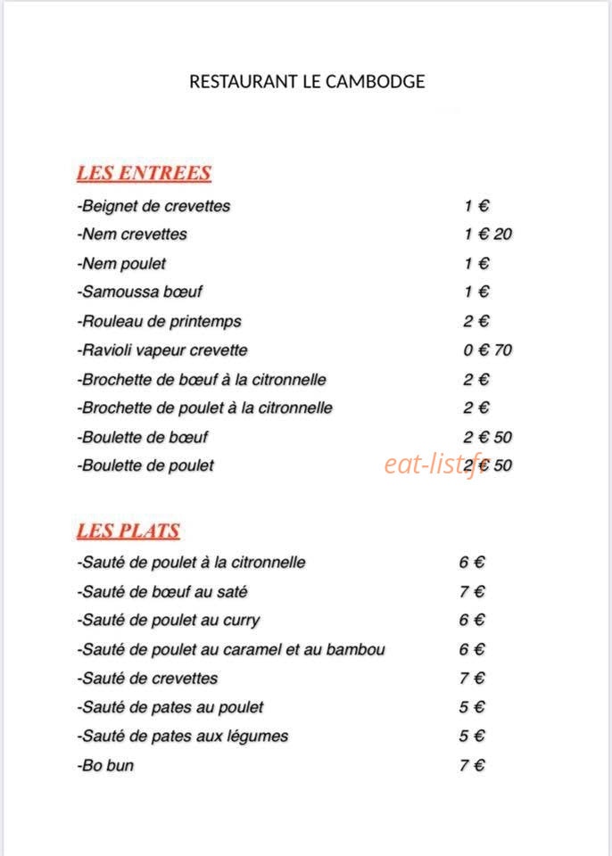 Le Cambodge — carte page 1