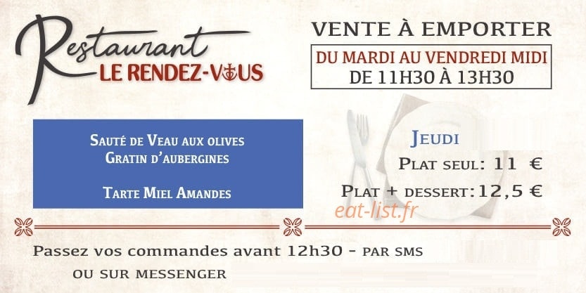 Le rendez-vous — carte page 3