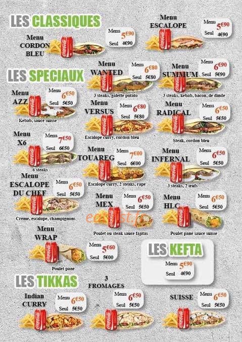 Mc chicken — carte page 4