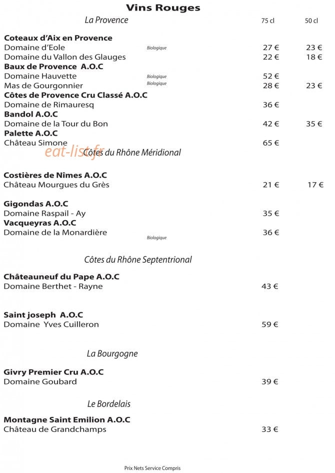 Ô Fil de l'Eau — carte page 5