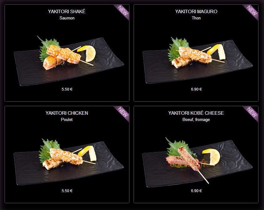 Enjoy Sushi — carte page 17