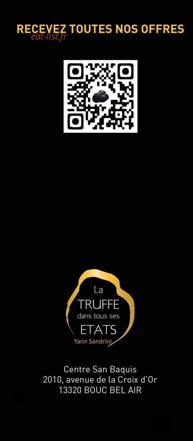 La truffe dans tous ses états — carte page 6