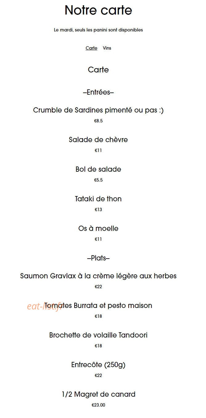 Le 19 — carte page 1