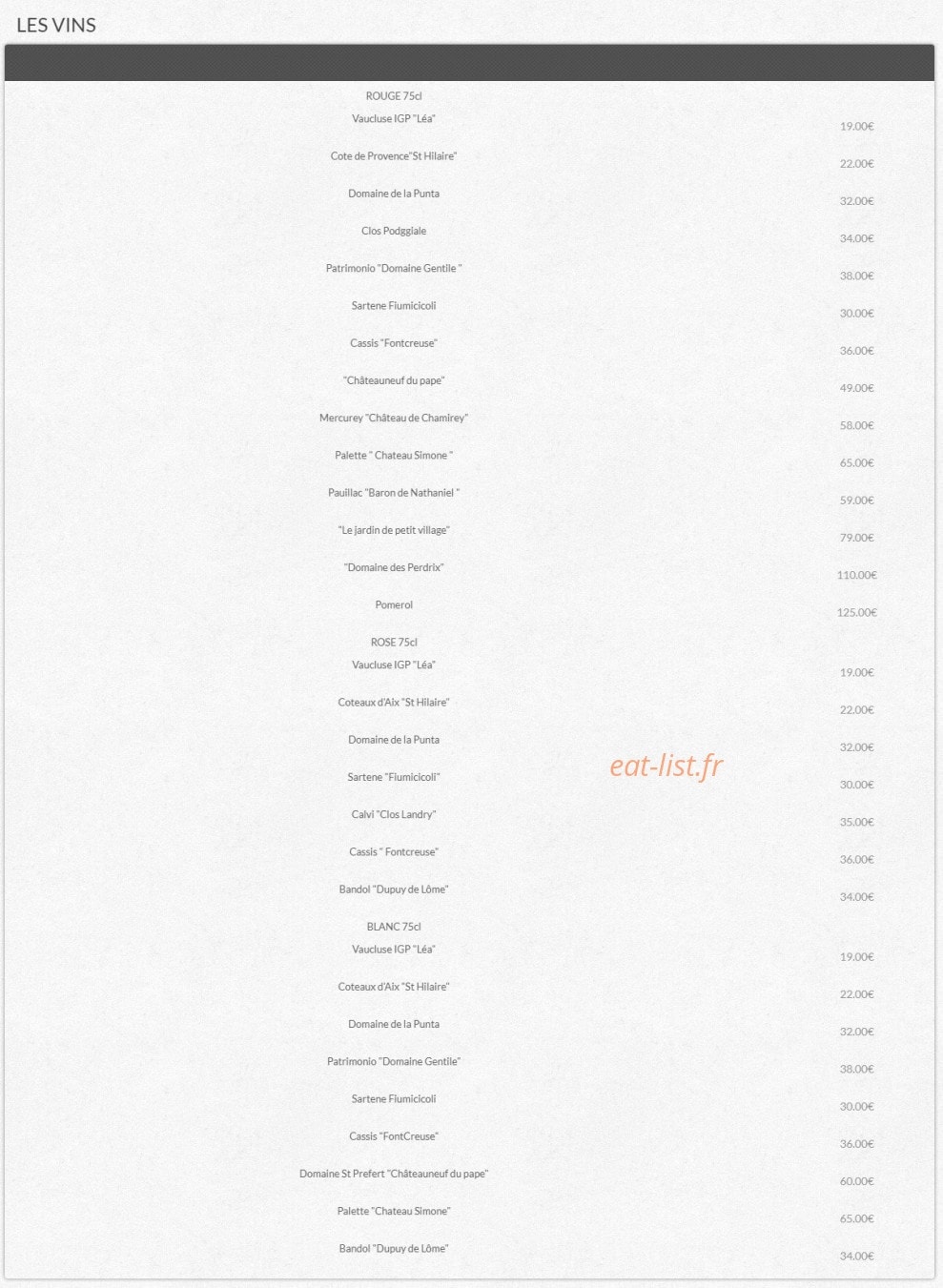 Le Local — carte page 3
