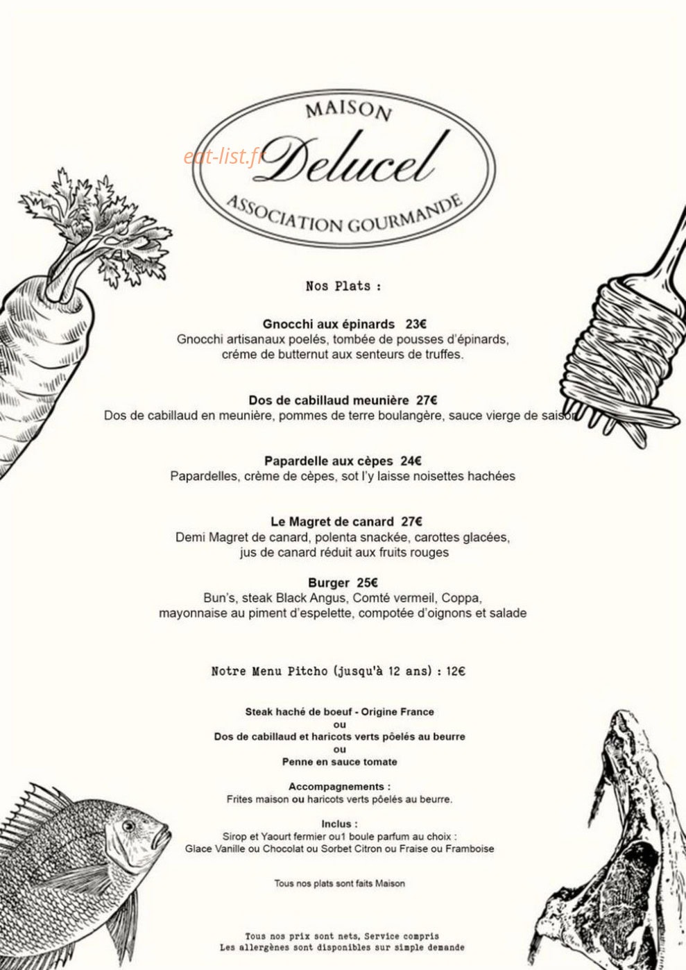 Maison Delucel — carte page 1