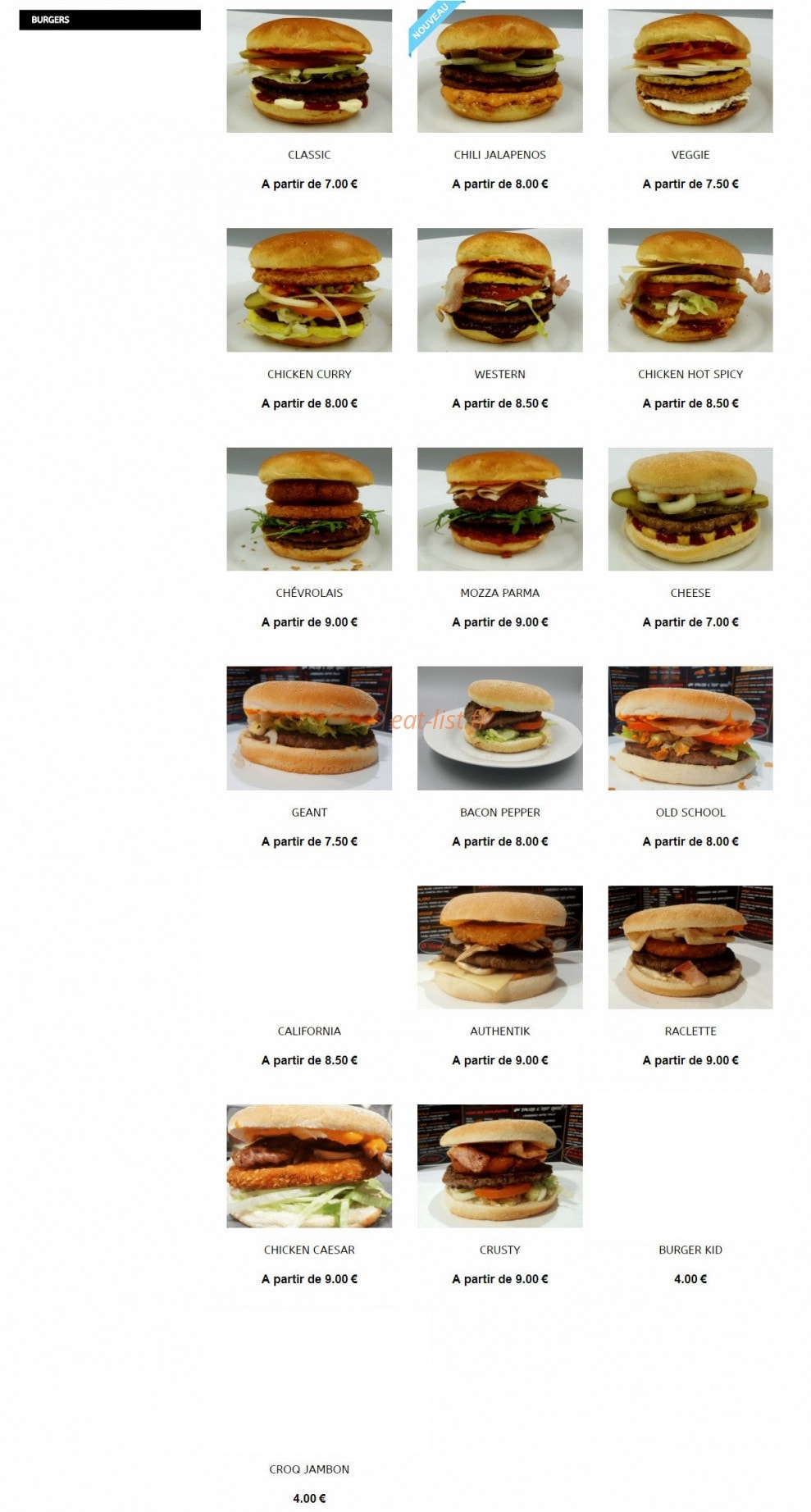Pizze&Cook — carte page 4