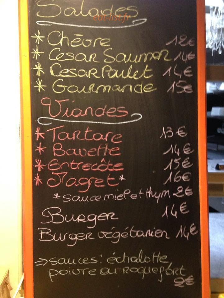 Café de la Place — carte page 1