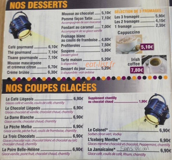 L'Atelier — carte page 6
