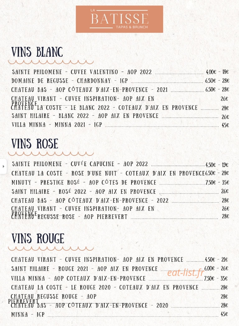 La Bâtisse — carte page 4