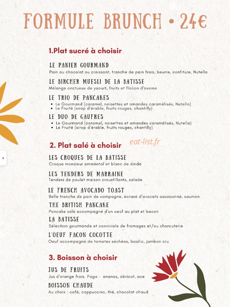 La Bâtisse — carte page 2