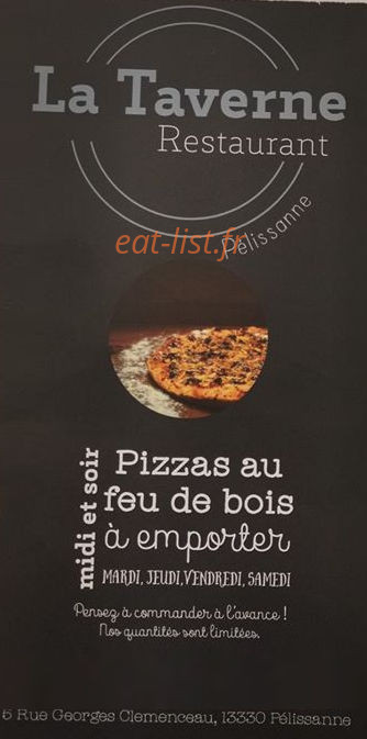 La taverne — carte page 1