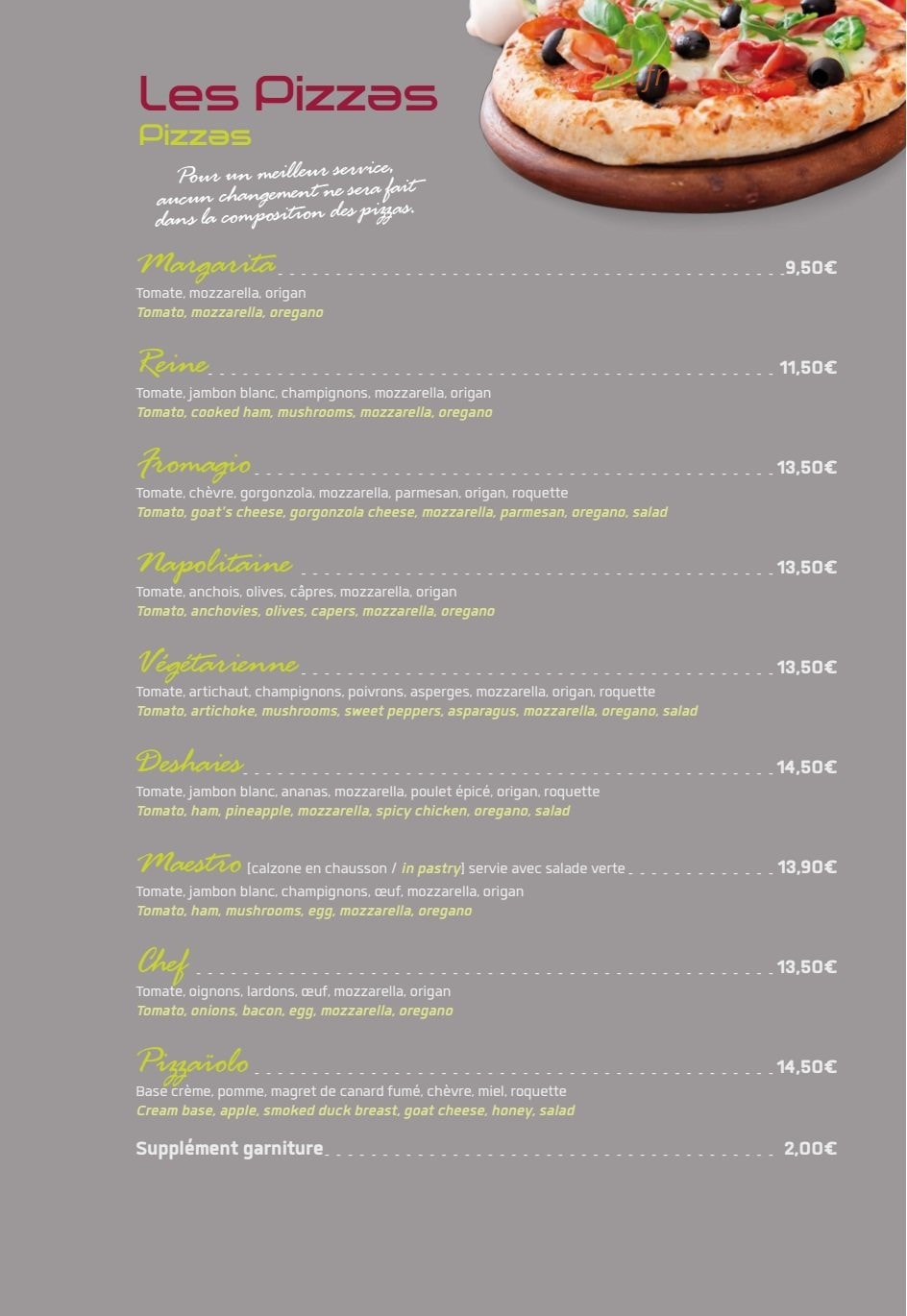 Le Sloop — carte page 10
