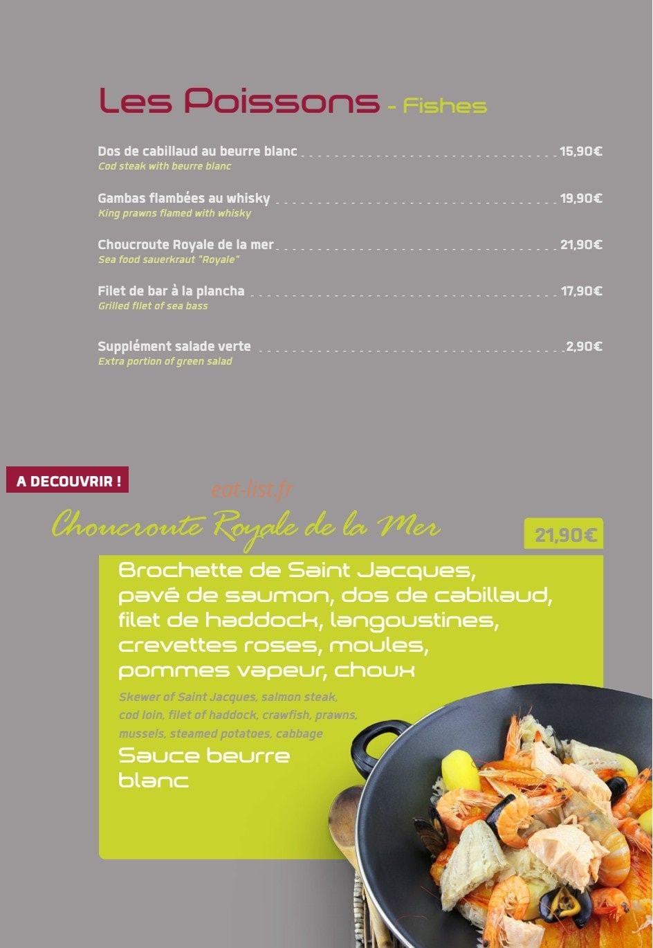 Le Sloop — carte page 9