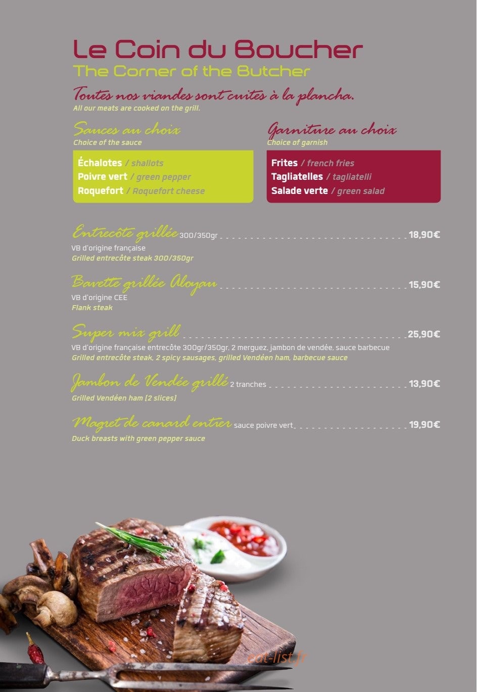 Le Sloop — carte page 7