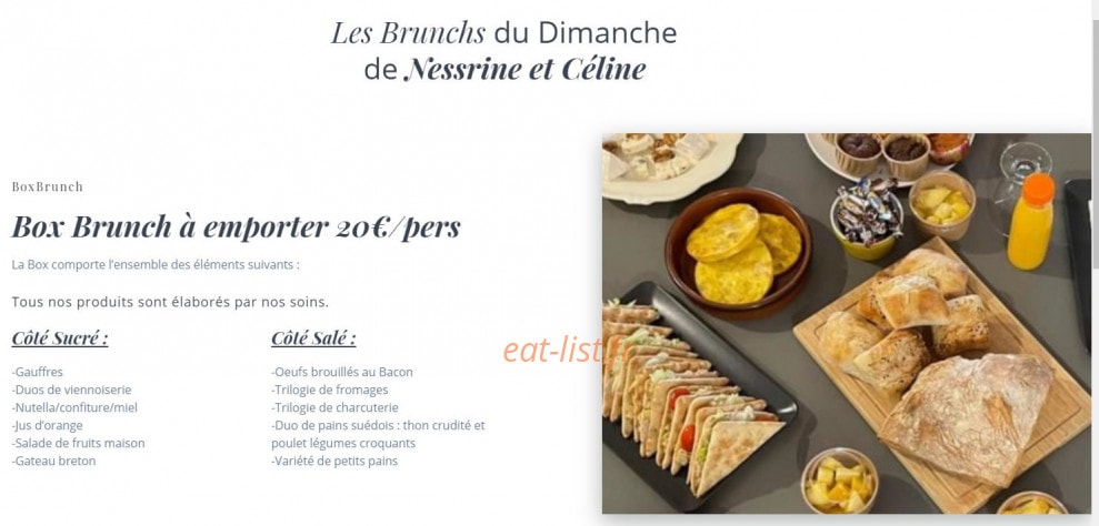 Coté braise — carte page 6