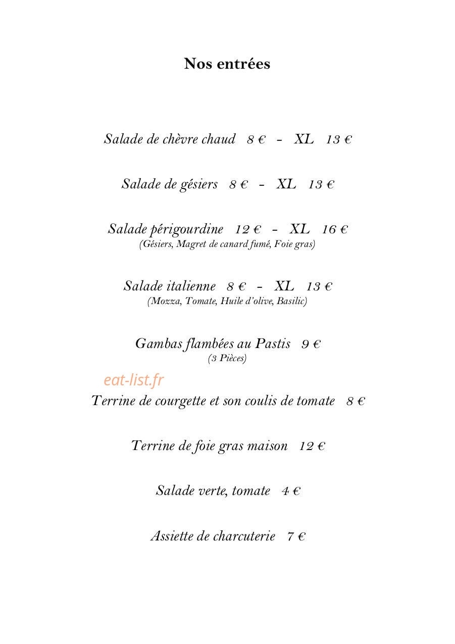 Le Mas des Lilas — carte page 3