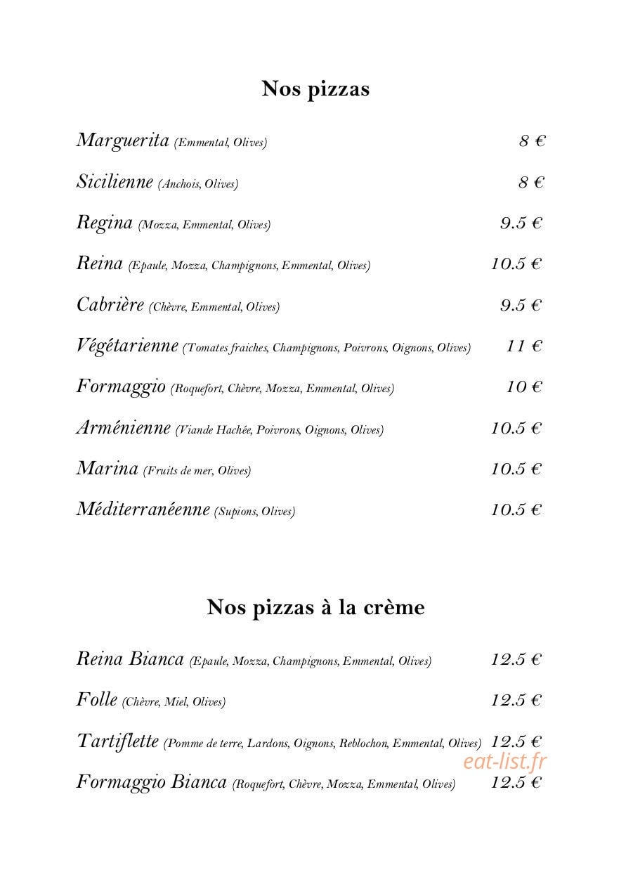 Le Mas des Lilas — carte page 6