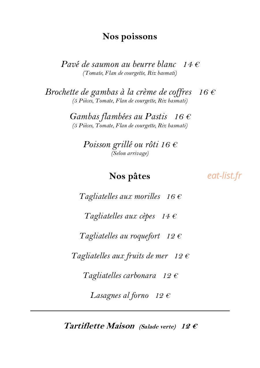 Le Mas des Lilas — carte page 5