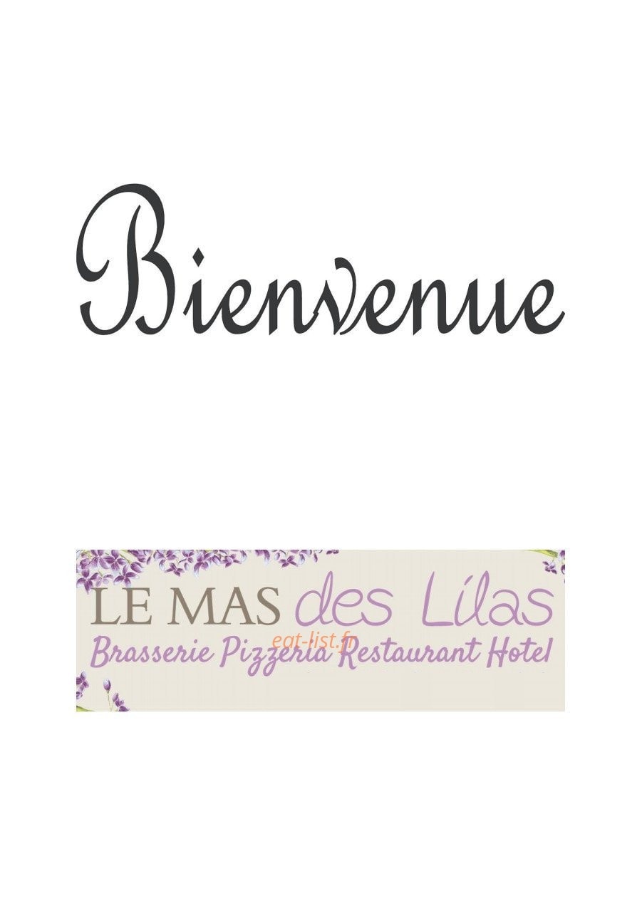 Le Mas des Lilas — carte page 7