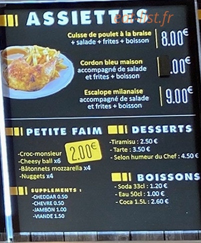 O'poulet — carte page 4