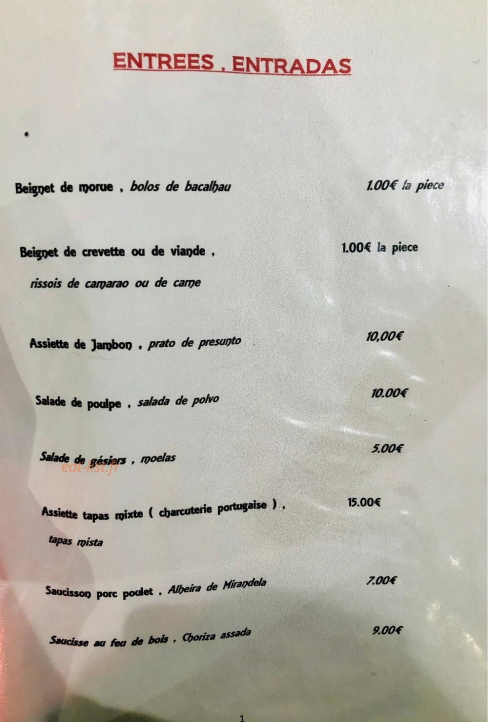 O Transmontano — carte page 1