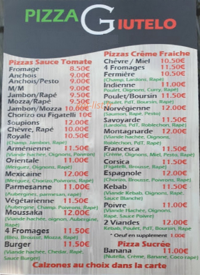 Pizza giutelo — carte page 2