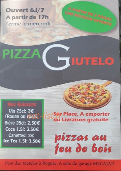 Pizza giutelo — carte page 1