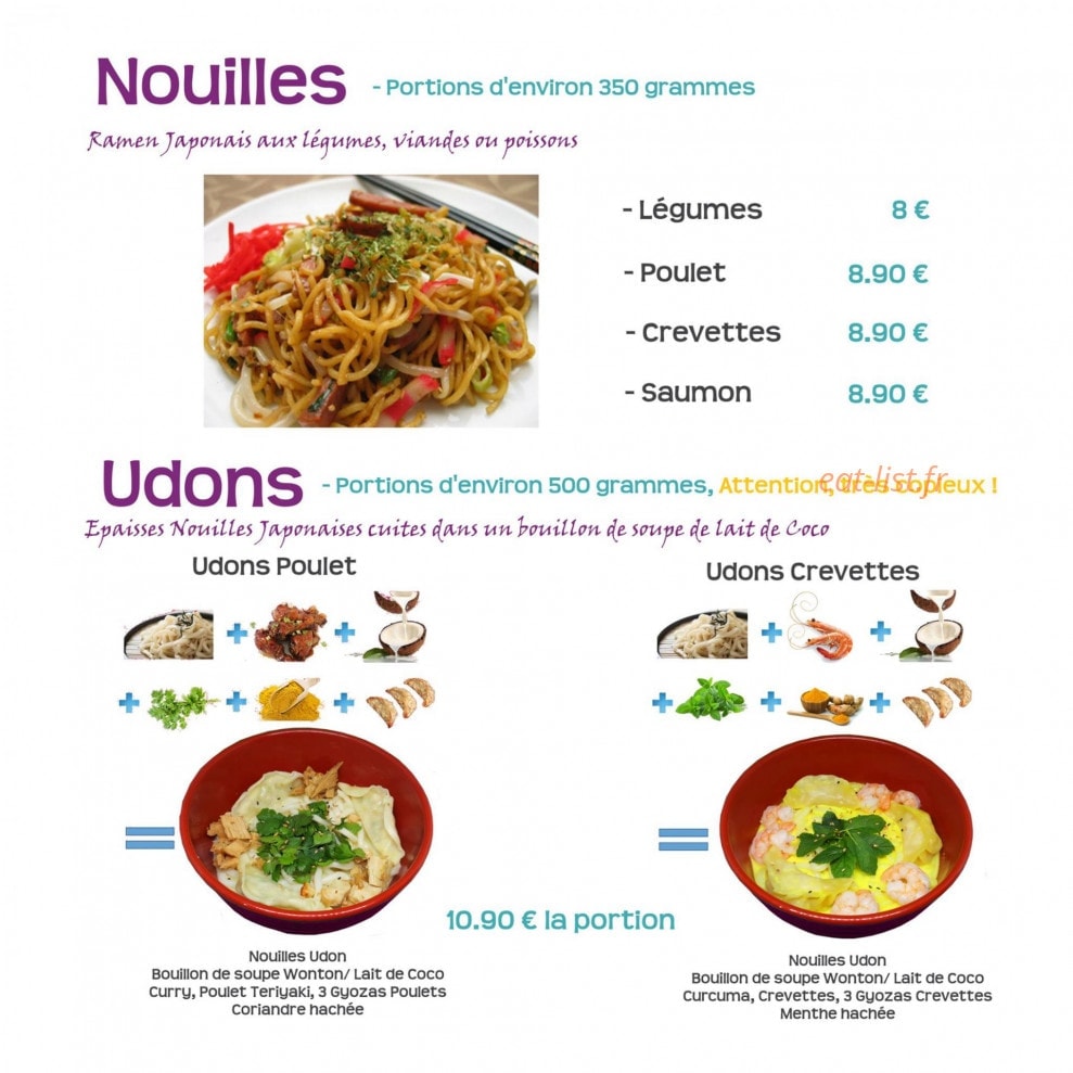 Frenchy Sushi — carte page 17
