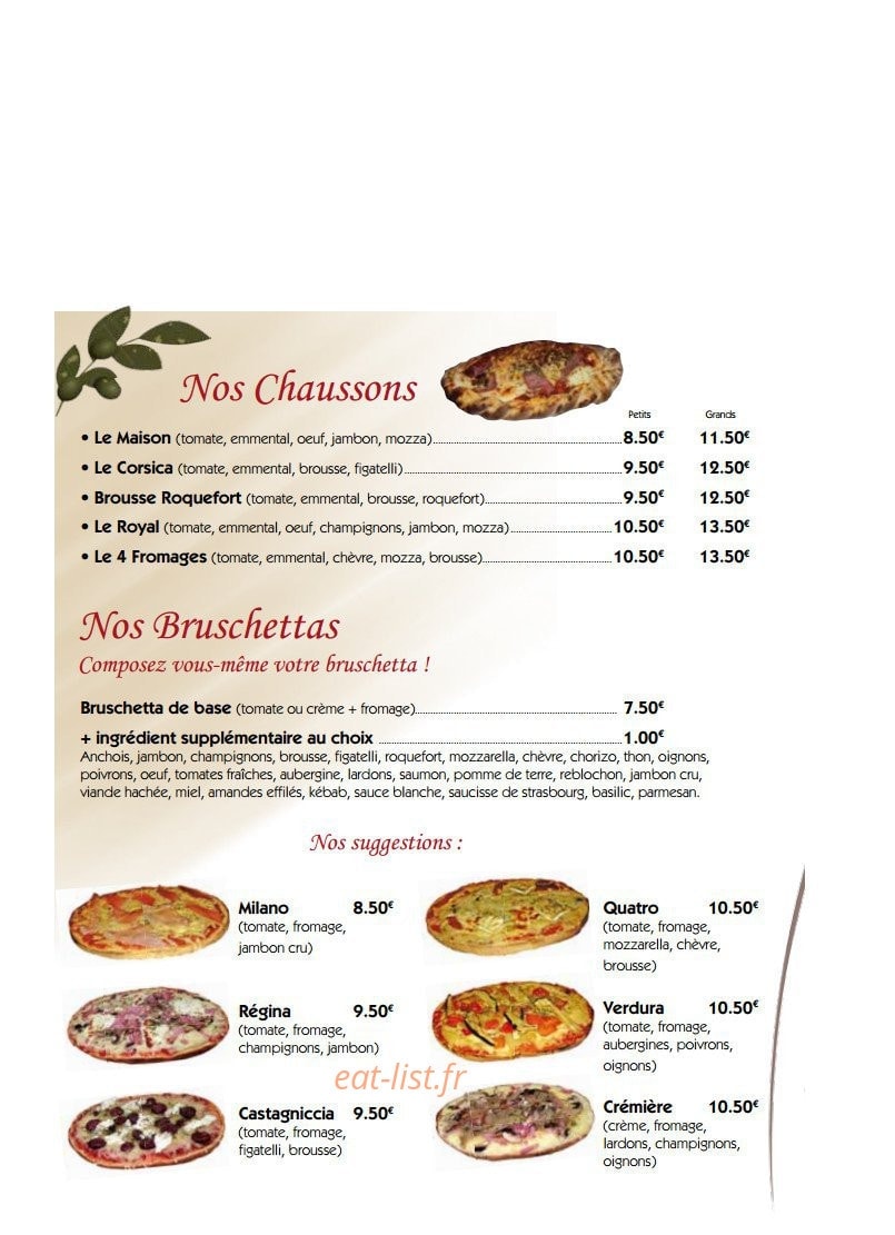Mama Corsica — carte page 5